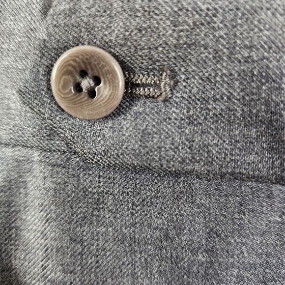 Incotex Mens 100% Wool Minimalist Neutral Dress Pants 38x31 - Picture 8 of 8